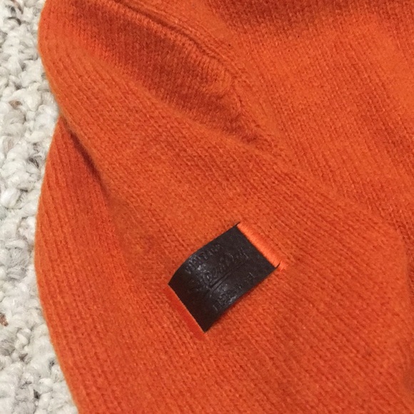 NWT Superdry men's Harrow Crew orange jumper L - Picture 5 of 11